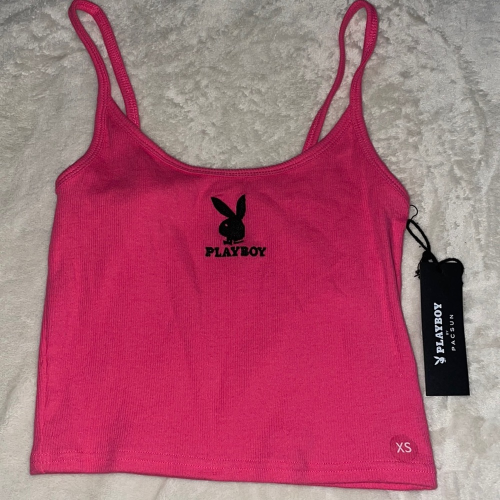 Pink Playboy Tank